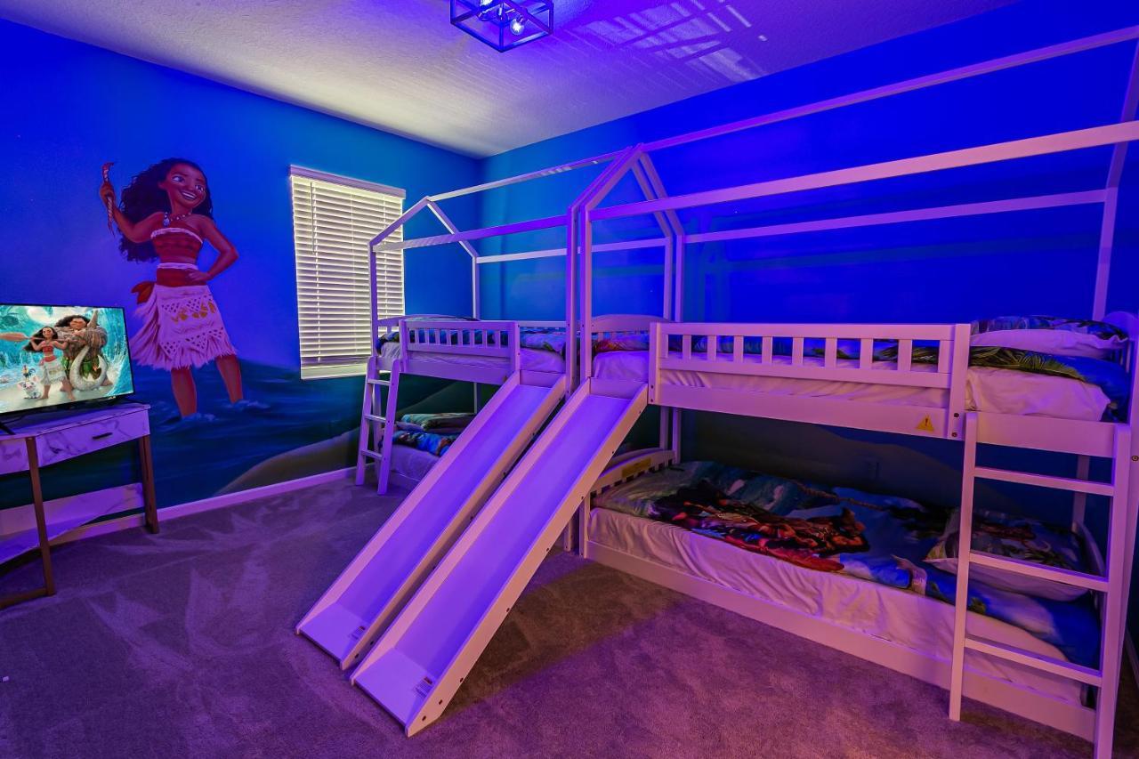 Luxury 12 Bedrooms Pool House 10 Min To Disney4630 Kissimmee Exterior photo